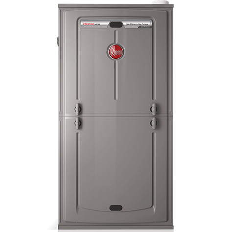 Rheem® Prestige Series EcoNet™ Enabled Modulating Upflow Gas Furnace R98